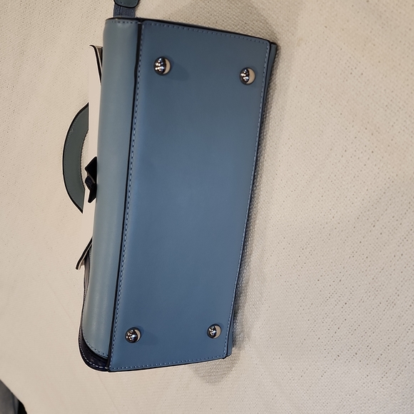 David Jones Paris Vegan Leather Handbag - Picture 12 of 13